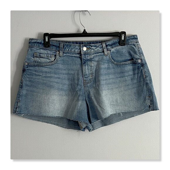 Wild Fable Mid-Rise Midi Short Sz 14 - Picture 2 of 6